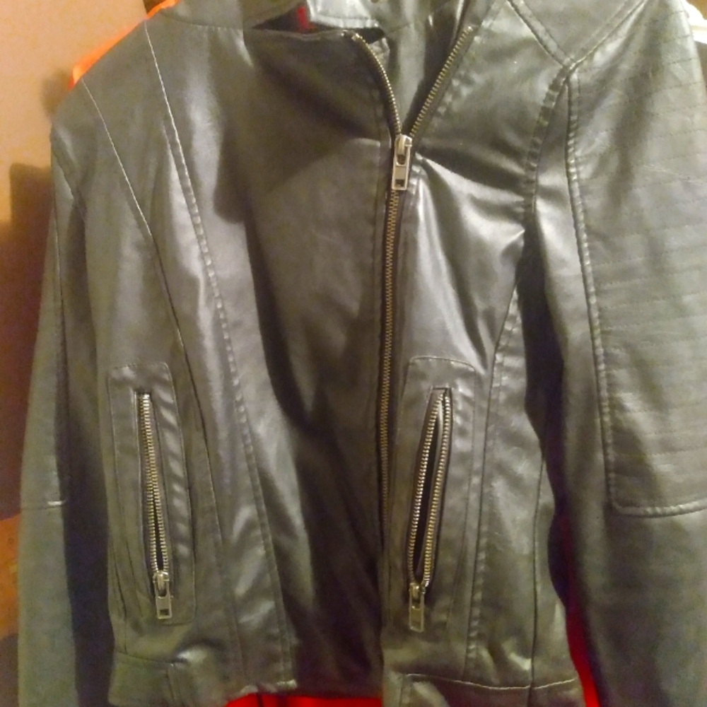 Leather jacket